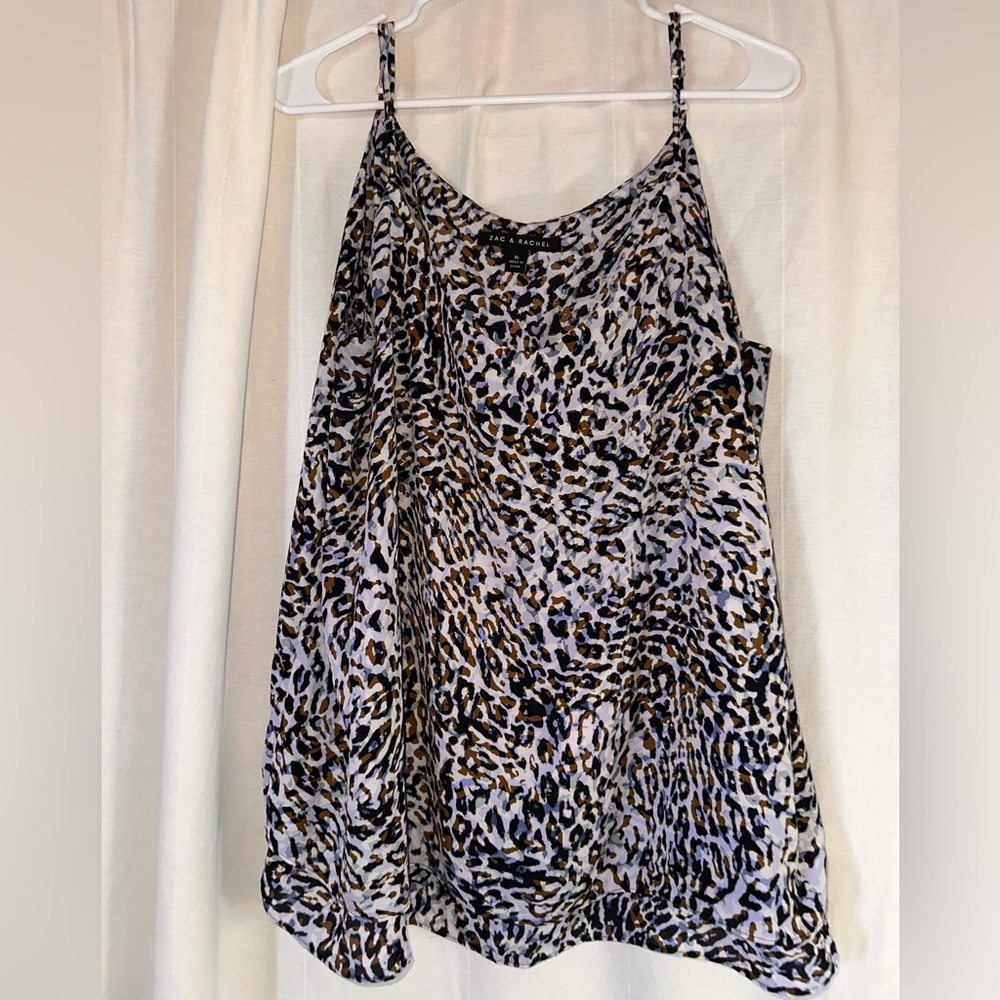 Zac & Rachel Blue and Black animal print